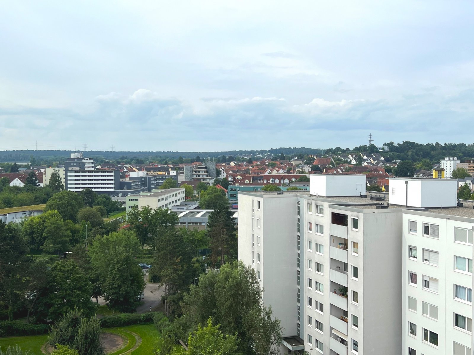 Ausblick über Dietzenbach